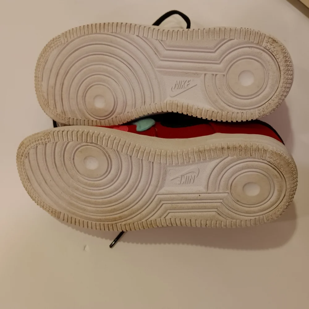 Nike Force 1 LV8 PS CNY Lion Dance Red Kids Sneakers DQ5071-601 - Size 1 Youth